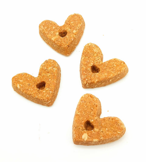 Peanut Butter Honey Hearts
