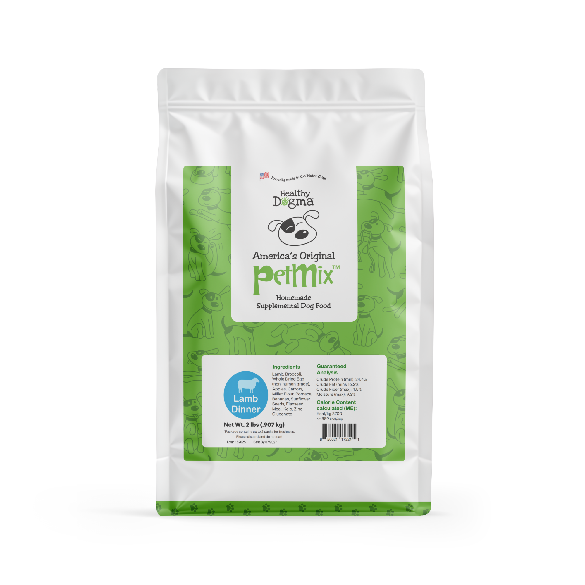 Lamb Dinner PetMix – Healthy Dogma