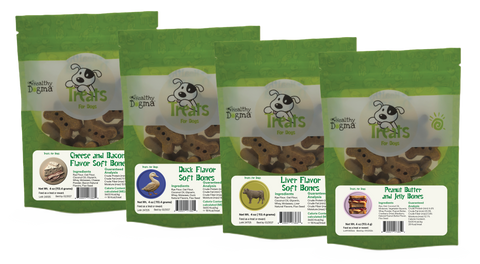 Soft Bone Treat Variety 4 Pack
