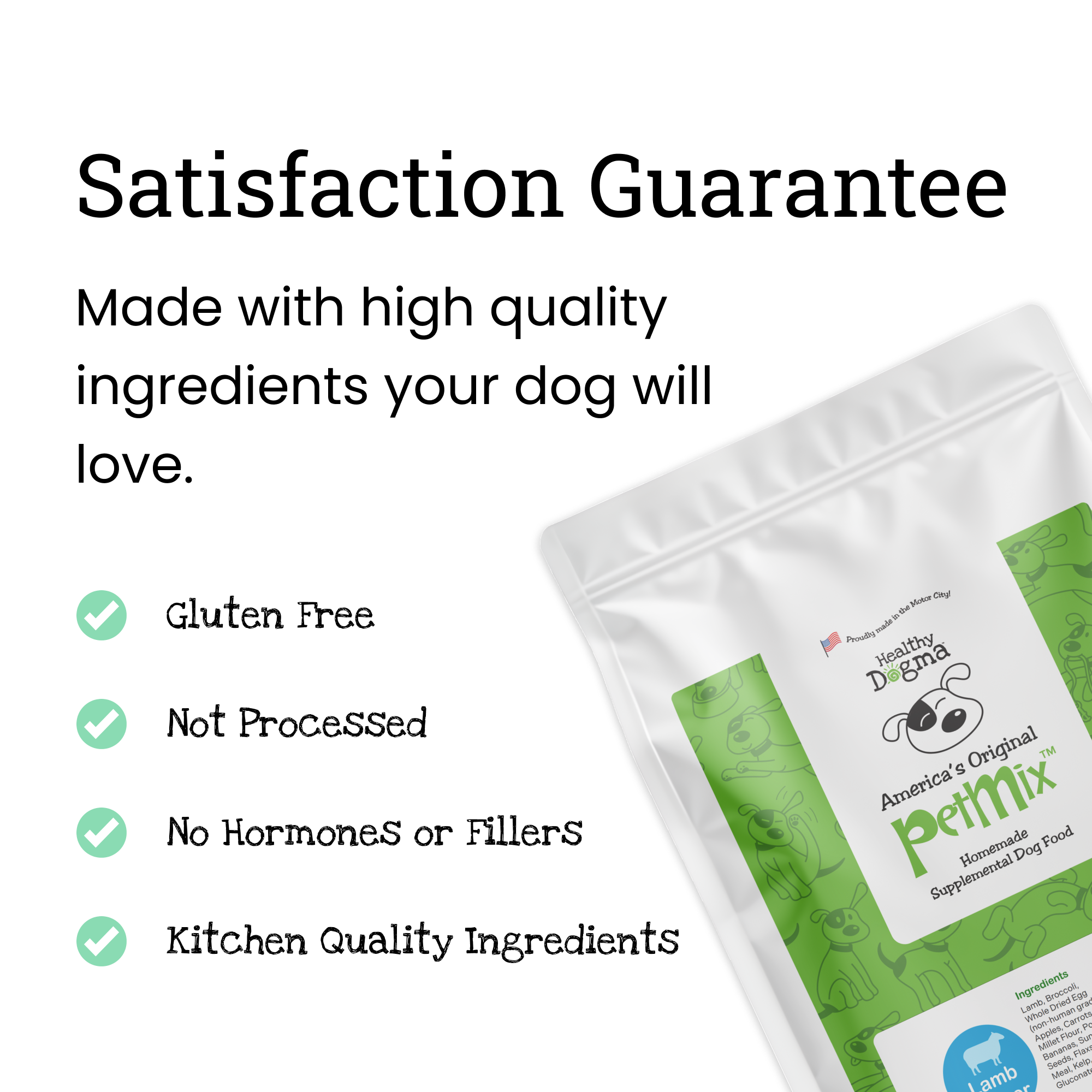 Lamb Dinner PetMix – Healthy Dogma