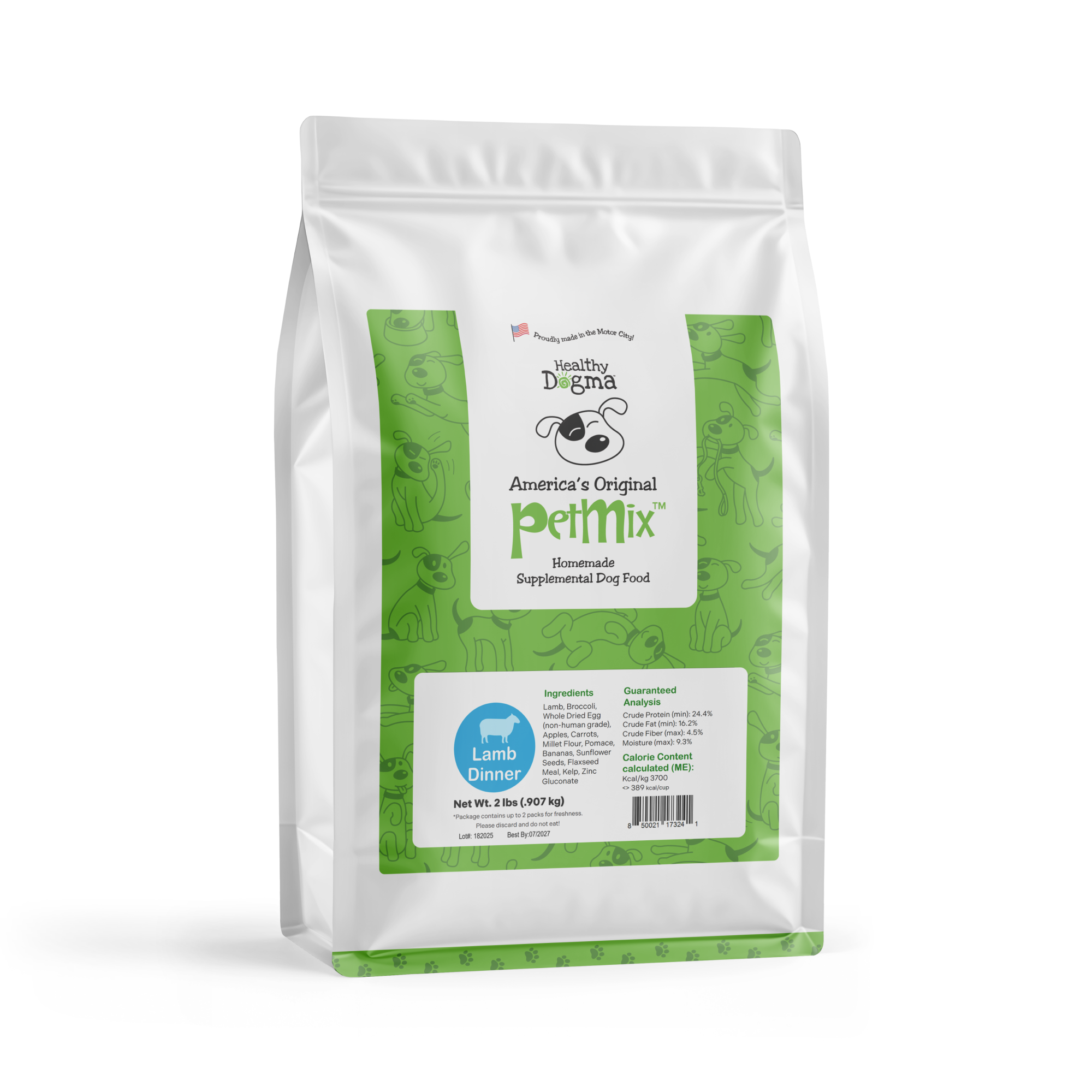 Lamb Dinner PetMix – Healthy Dogma
