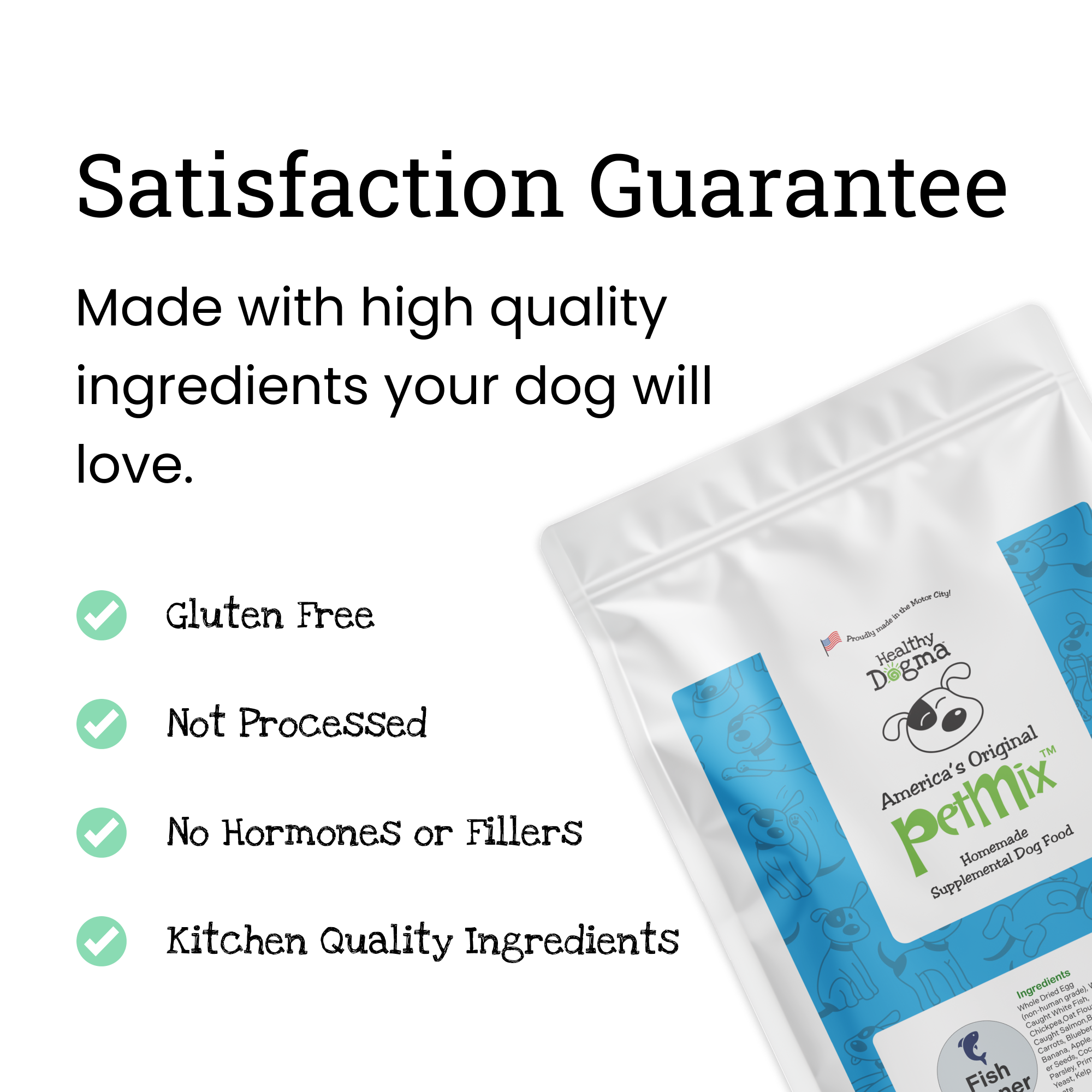 Fish Dinner PetMix – Healthy Dogma