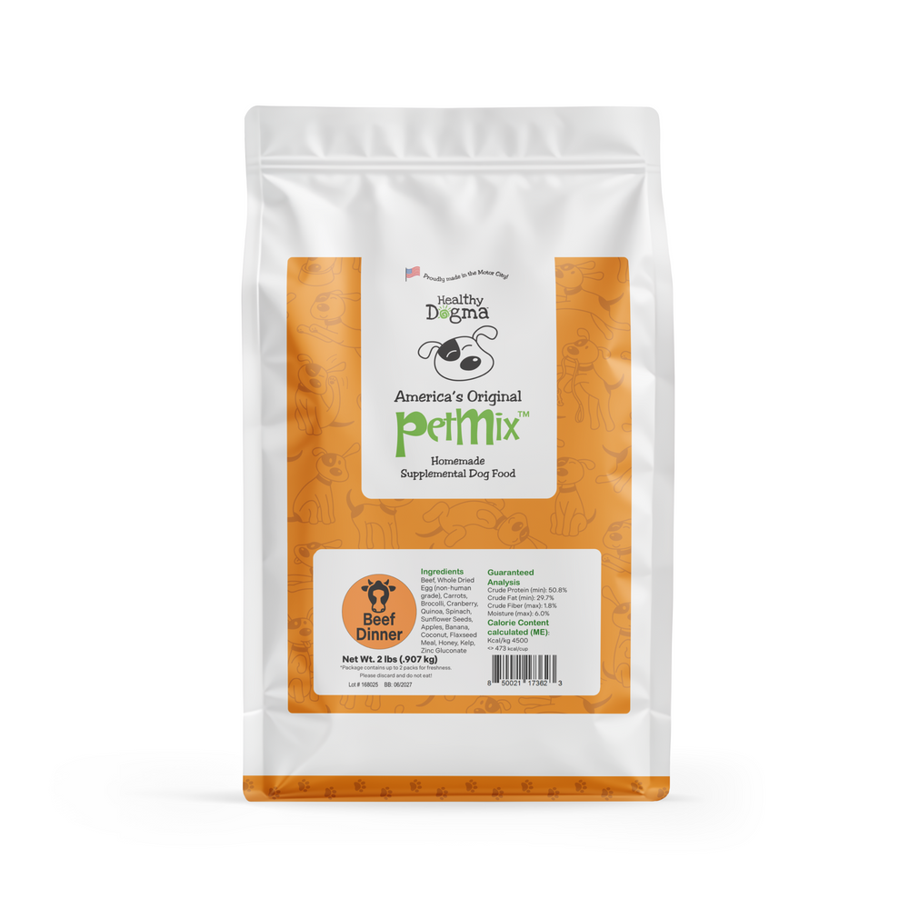 Beef Dinner PetMix Dehydrated Dog Food