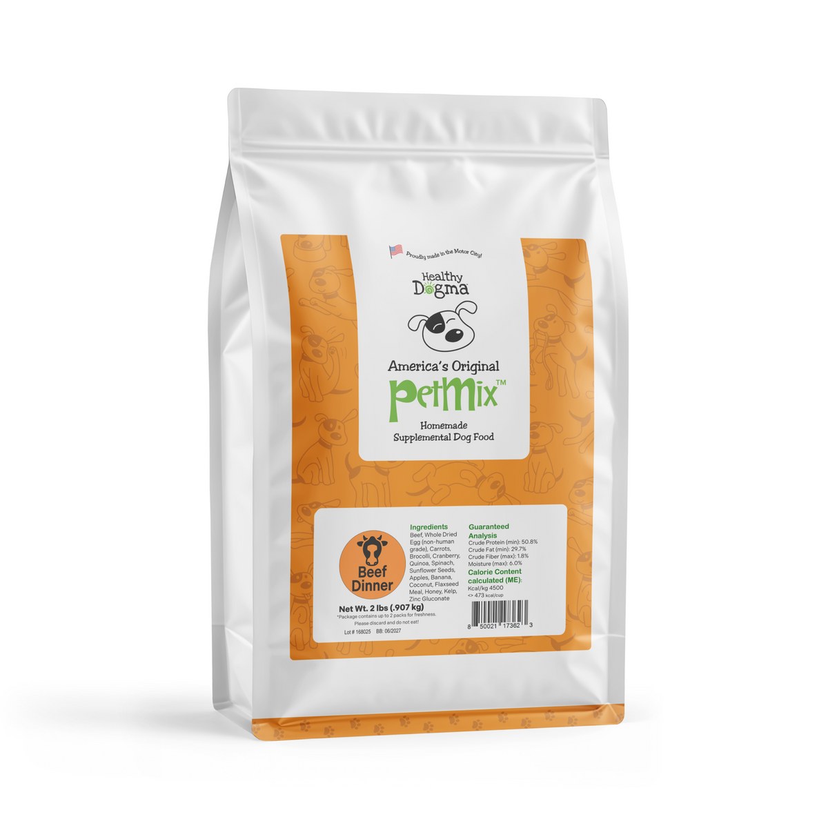Beef Dinner PetMix – Healthy Dogma