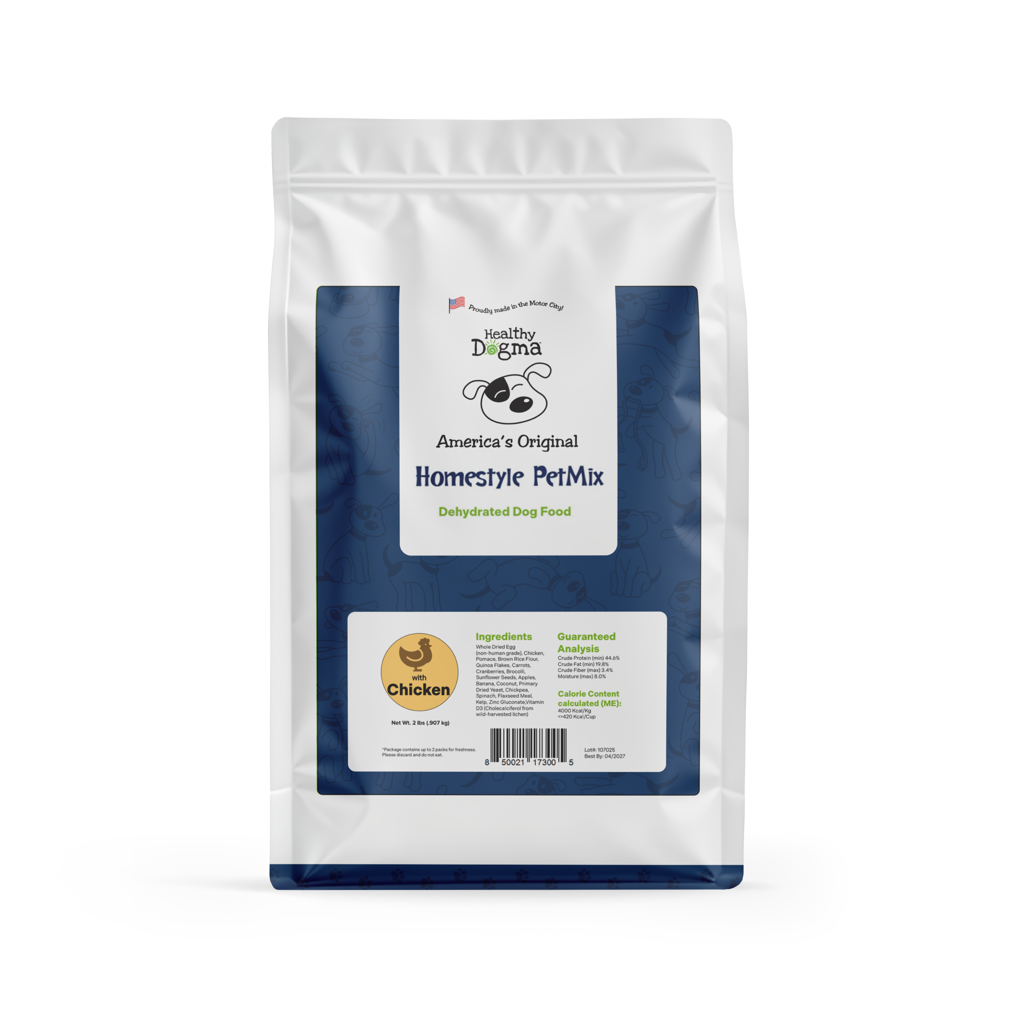 Healthy Dogma Homestyle Petmix With Chicken Dry Dog Food