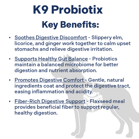 K9 Probiotix Tender Tummy Digestive Supplement