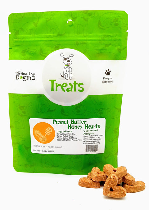 Peanut Butter Honey Hearts