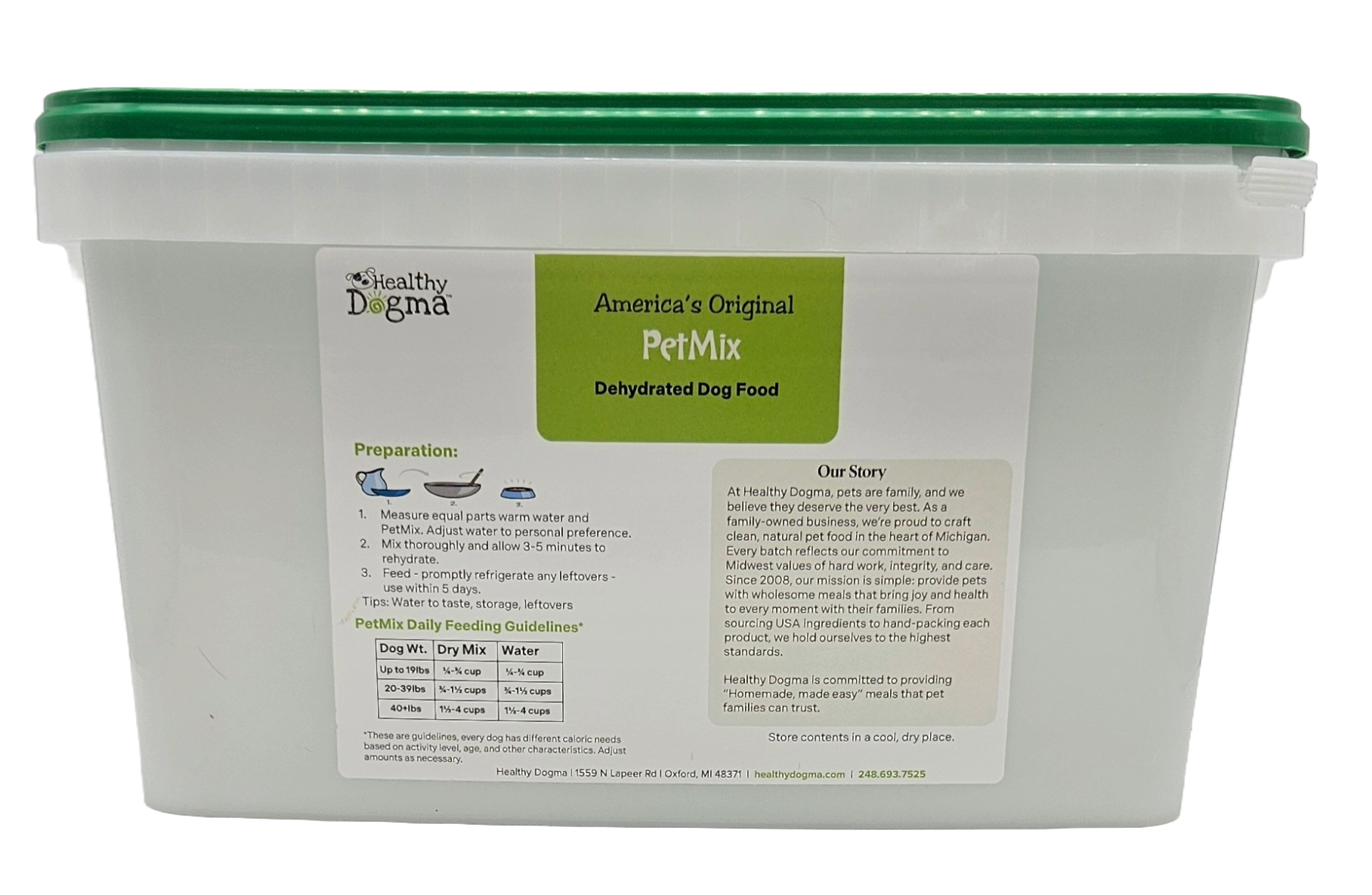 Dehydrated Food Healthy Dogma PetMix Dehydrated Dog Food For